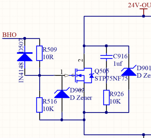 MOS管保護電路實測，分析